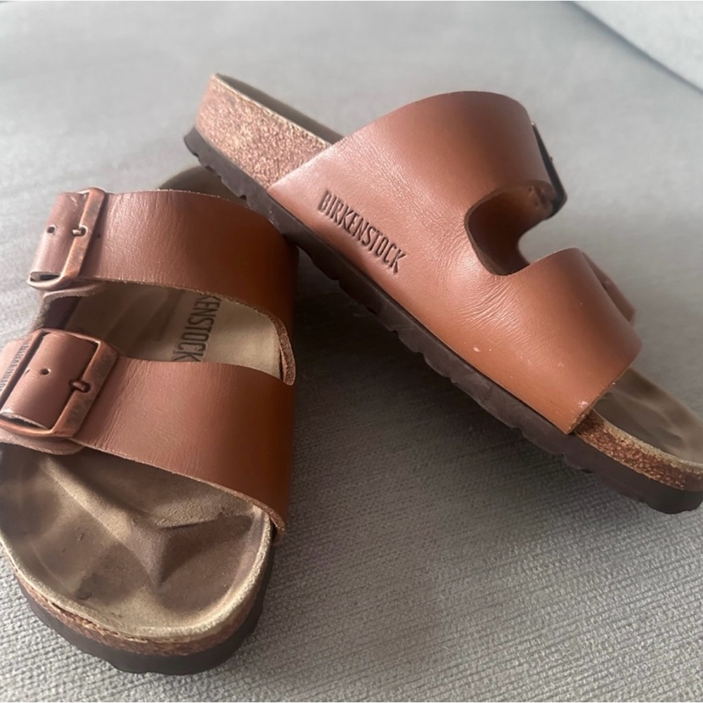 SOLD- Birkenstock Tan Arizona Sandals